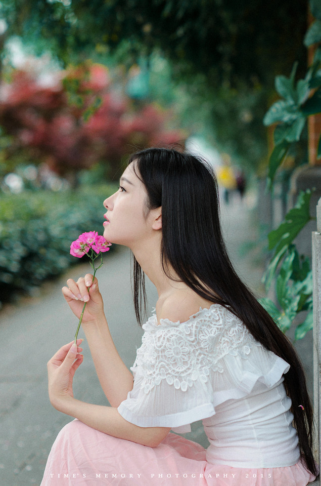 细嗅蔷薇-唯美女生